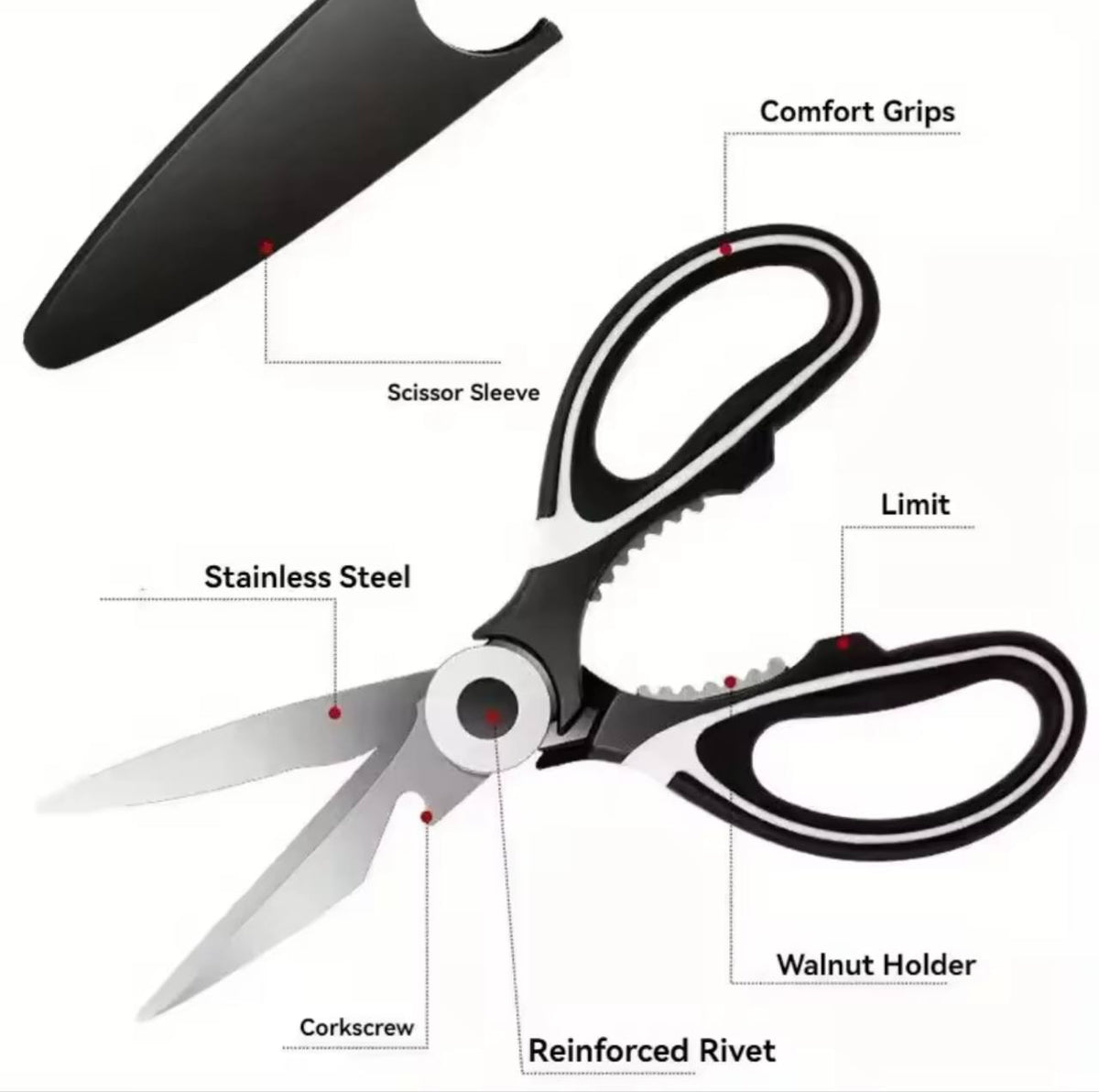 Orchélia™ KitchenPro 5-in-1 Shears