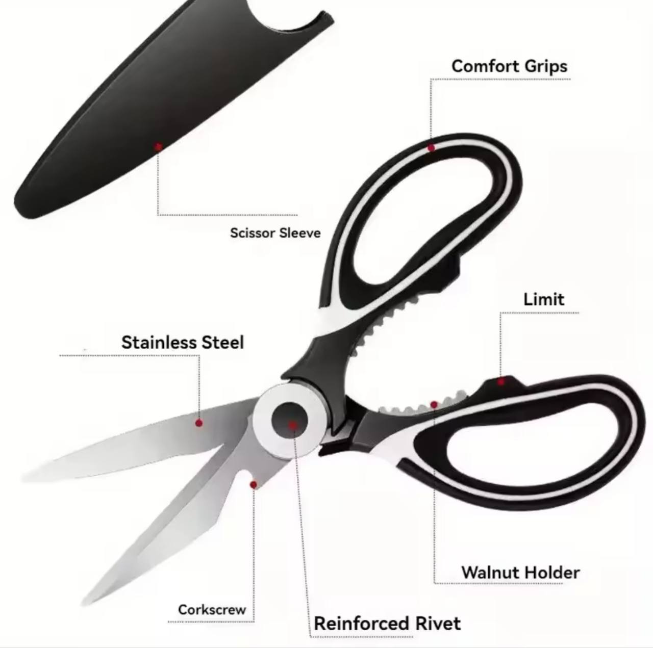 Orchélia™ KitchenPro 5-in-1 Shears